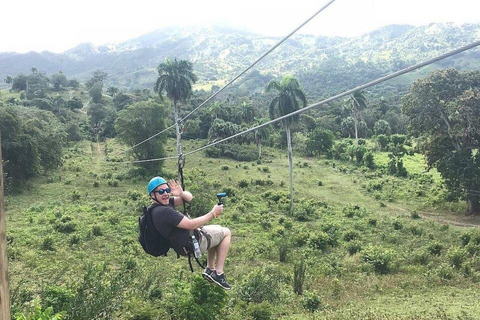 Private Puerto Plata Canopy Zipline Experience
