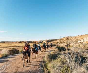 From Las Vegas: Desert Sunset Horseback Ride with BBQ Dinner