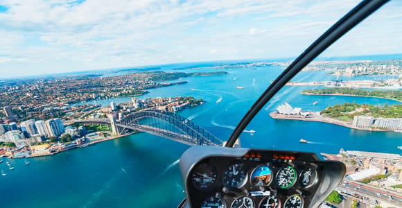 Sydney: 20-Minute Shared Helicopter Ride over Sydney Harbour