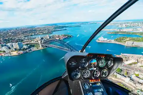 Sydney: 20 minutos de vuelo compartido en helicóptero sobre el puerto de Sydney