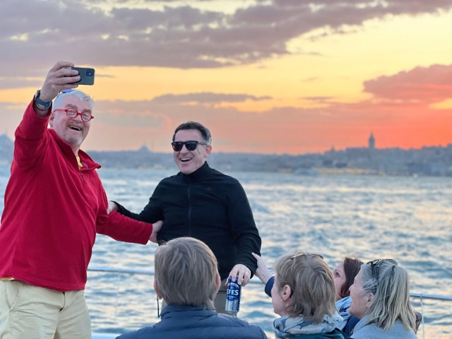 Visit Istanbul Bosphorus Sunset Cruise on a Luxury Yacht in Istanbul