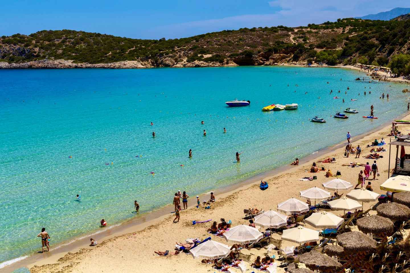 Crete: Voulisma Beach Day Trip