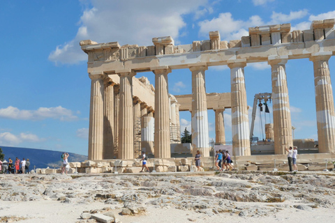 Atenas: Acrópole com Museu, Visita Guiada e Almoço Grego