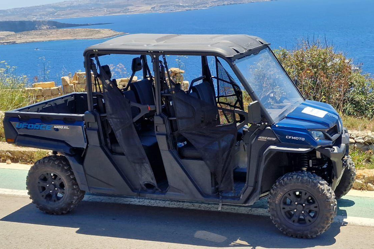 Gozo: Dagvullende tour met Buggy met lunch en zwemstopDagvullende Buggy tour met lunch en zwemstop