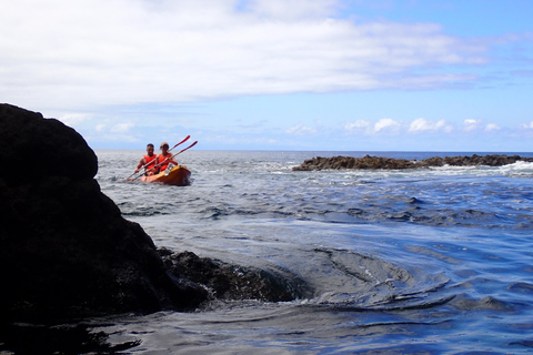 Aventura en Kayak en Calheta: Excursión a la playa de Zimbralinho o al islote de Cal