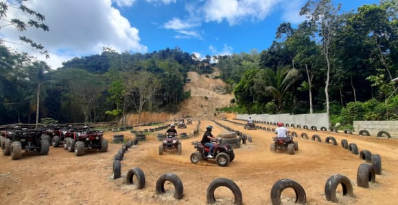 From Boracay: Mainland Off-Road ATV and Zipline Experience
