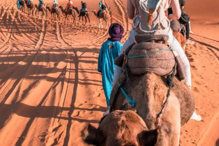 From Marrakech: 3-Day Merzouga Tour with Camel Trek & Luxury Camp Shared Standard Sahara Tour – Popular Choice