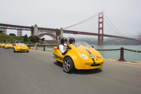 Oferta especial de 49 millas de GoCar: todo el día por el precio de 5 horasTour de día completo en GoCar por San Francisco desde Fisherman's Wharf