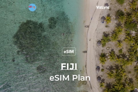 Fiji: Travel eSIM plan with Super fast Mobile Data Fiji 1 GB for 7 Days