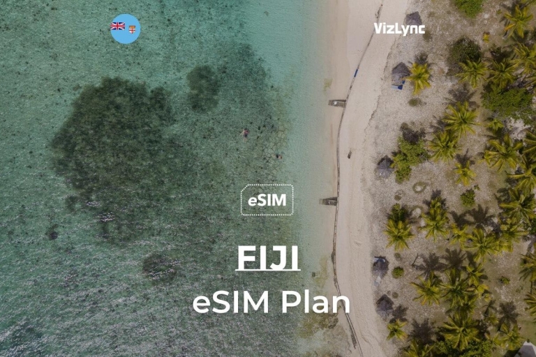 Fiji: Travel eSIM plan with Super fast Mobile Data Fiji 5 GB for 30 Days