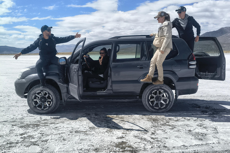 Salinas Lagoon in 4x4 Adventure & Andean Hiking
