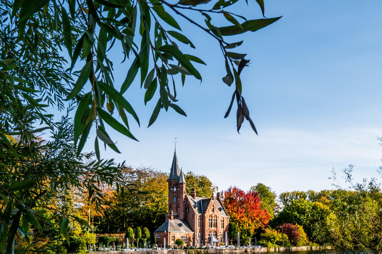 From Brussels: Day trip to Damme, Bruges and Leuven Tour in Spanish with Boat
