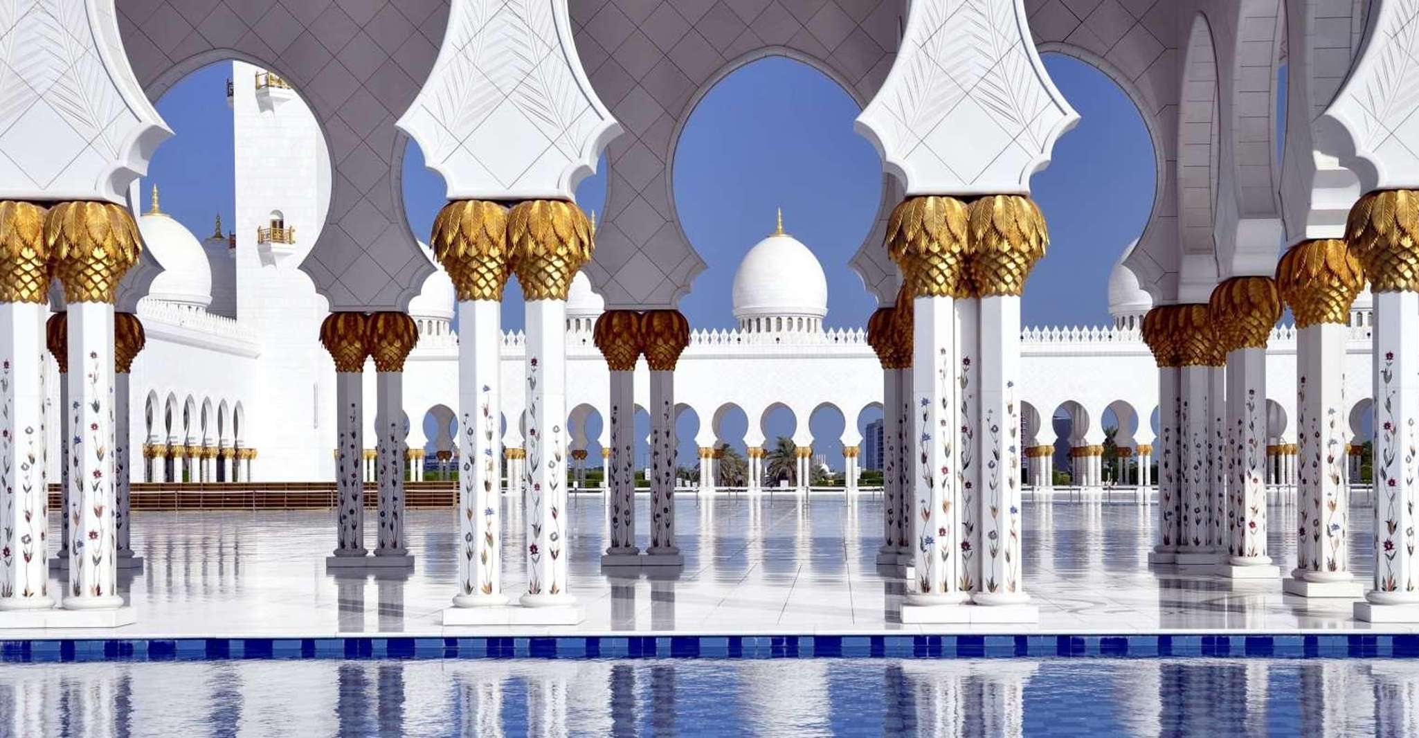 Dubai, Abu Dhabi Tour Sheikh Zayed Moskee, Palaces & Islands - Hizvo