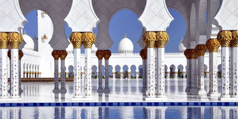 Ganztagestour von Dubai nach Abu Dhabi Moschee, Paläste, Kulturerbe, Ganztagestour