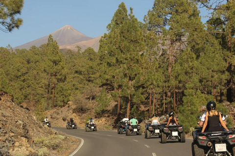 Tour in quad al tramonto sul Teide a TenerifeDoppio Quad - Con Pick Up