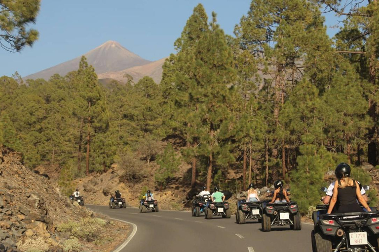 Tour in quad al tramonto sul Teide a TenerifeDoppio Quad - Con Pick Up