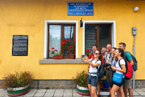 Sofia: Scenic Retro Train, Belmeken Lake & Wine/Thermal trip