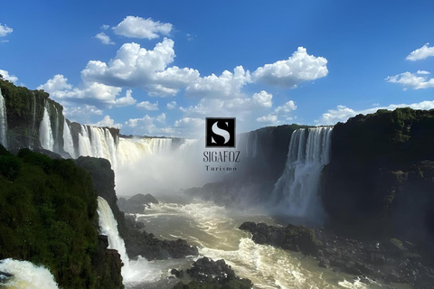 Exclusive Falls Tour: Privat 1-dagars brasilianska och argentinska sidor