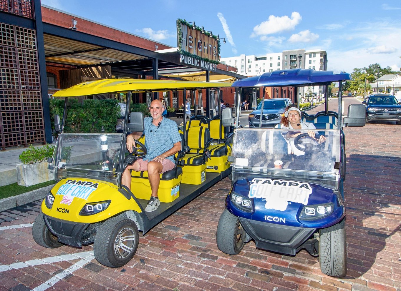 Tampa: Guidet byrundtur i Deluxe Street Golf Cart
