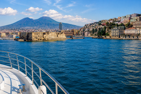 Naples: Panoramic boat tour of the Gulf with audio guide
