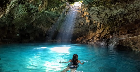 Bohol: Shell Museum, Cave Swim & Napaling Snorkeling Tour