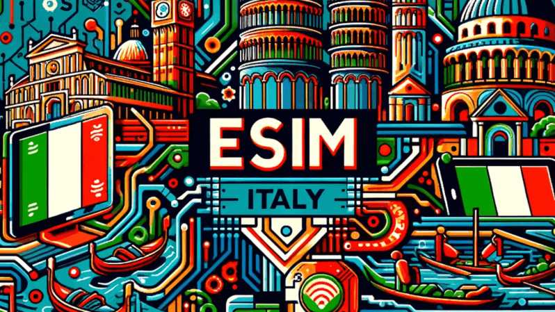 Italië e-SIM onbeperkte data