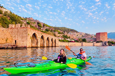 Alanya: Sunrise Kayaking with Views of Castle & Red Tower