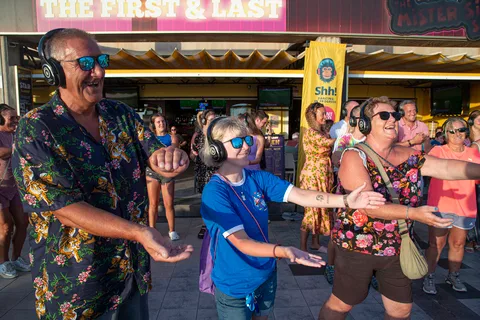Teneryfa: Wycieczka piesza Silent Disco "Mustang Sally's"