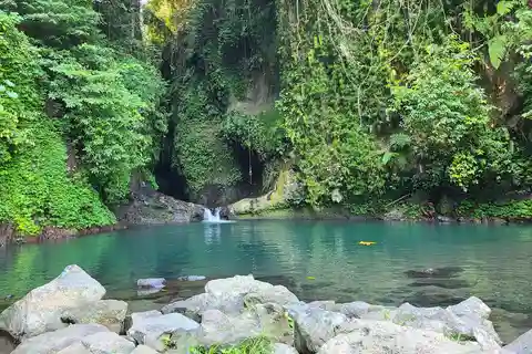 Aling Aling Village Trek, Waterslide, Jumping, & Rice Field