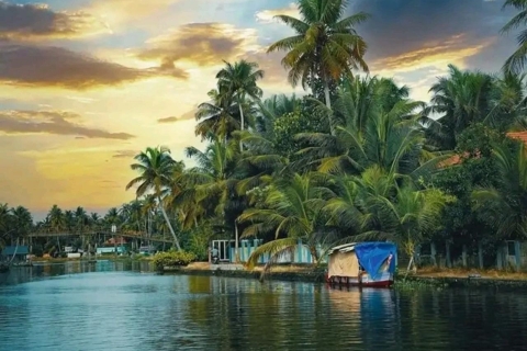 Crucero por los remansos, tejido de telas, hilado de coco, almuerzo en KeralaCrucero por los remansos, tejido de telas, hilado de coco, grupo de hasta 8 personas.