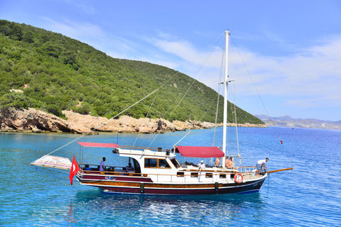 Bodrum: Passeio de barco particular em Bodrum com almoçoPasseio de barco privado