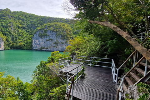 Koh Pha Ngan: Day Tour Ang Thong with Kayak, Snorkel & Lunch Option 1: Hotel Pick up in Koh Pha Ngan