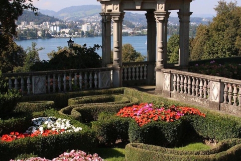 Lucerne: visite privée à pied des villas et des châteaux du lac des Quatre-CantonsLucerne: Villas et châteaux au lac des Quatre-Cantons
