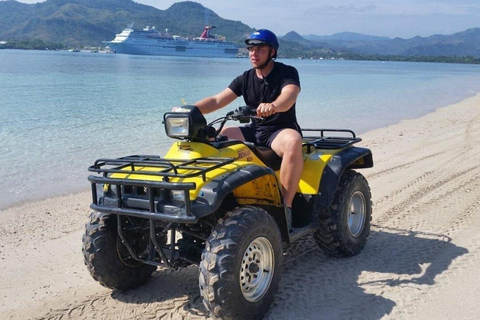 Private: Puerto Plata Countryside ATV & Beach Adventure