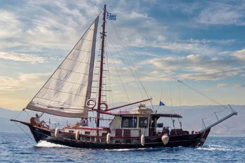 Sunset Cruise Athens Riviera – Half Day Swimming&BBQ onBoard
