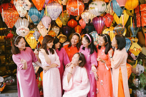 Fotografia de Ao Dai: Captura de trajes tradicionais em Hoi An