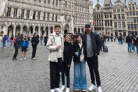 Brussels & Atomium: Private Tour with Transfer and Tasting