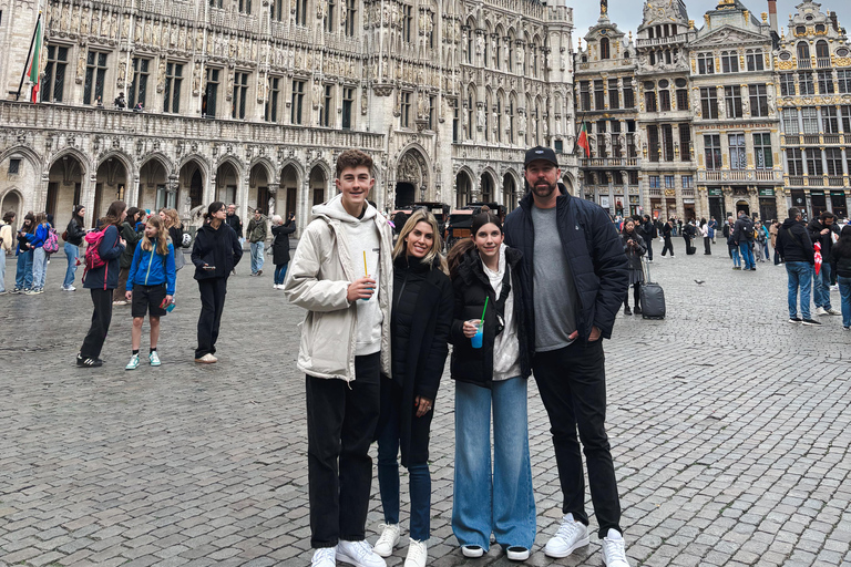 Brussels & Atomium: Private Tour with Transfer and Tasting