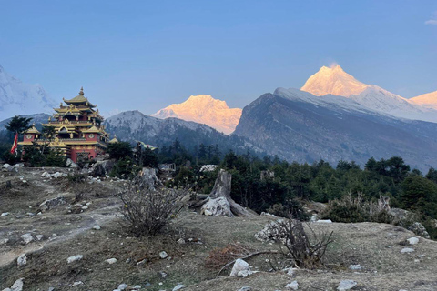 Manaslu Circuit Trek 13days We do have a private trek option as well