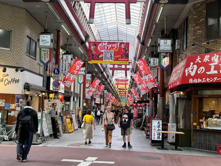 Osaka: Tenjinbashi Market Walk & Osaka Tenmangu Tour