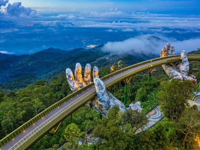 Golden Bridge - Ba Na Hill From Da Nang by Private Car