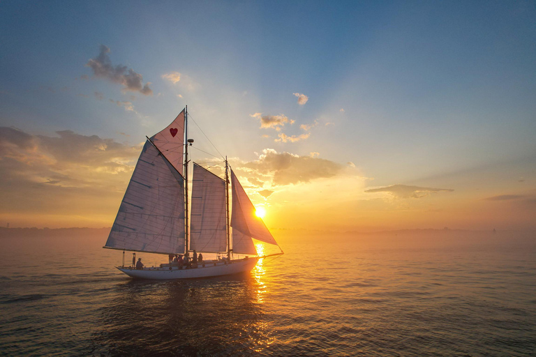 Private Sunset Charter on Heart's Desire in Casco Bay