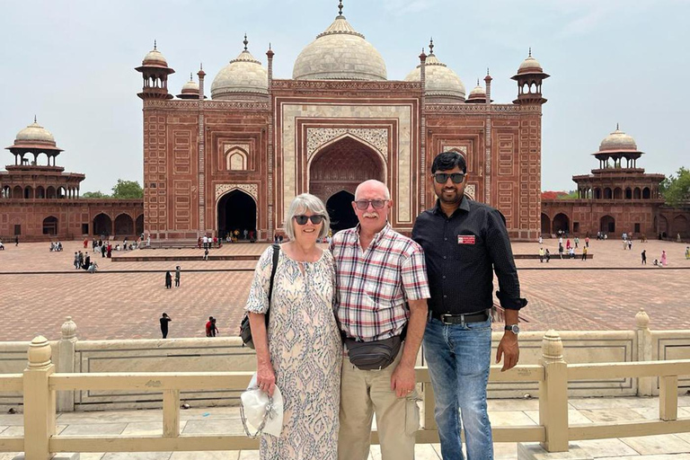 Excursion d&#039;une journée au Taj Mahal et au fort d&#039;Agra depuis Delhi