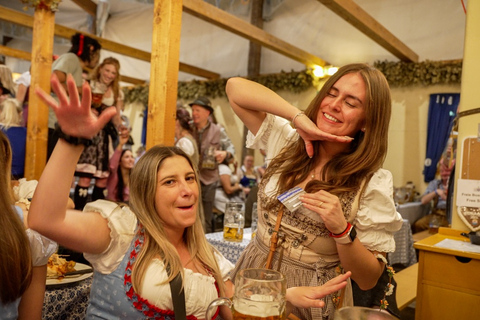 Munich: Oktoberfest Tent with a Local and After Party Prost! Party at the Oktoberfest with a local