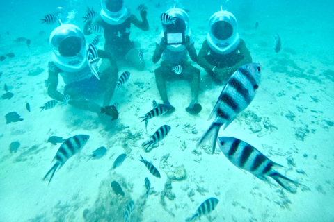 Zanzibar: Nungwi Underwater Seawalk Experience with Transfer Hotel Transfer Not Included (Meeting Point Only)