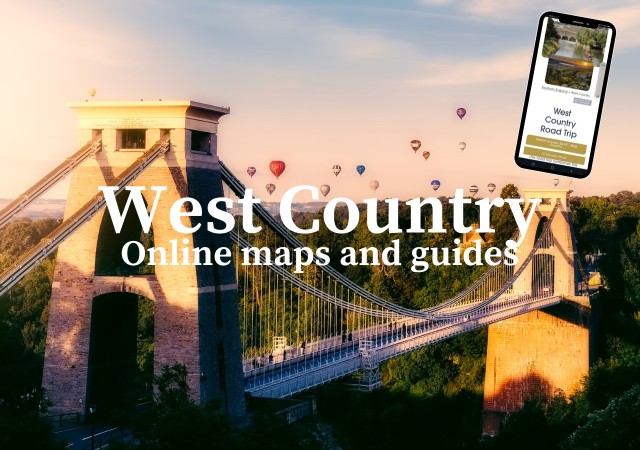 Visit West Country Interactive Roadtrip Guidebook in Somerset, UK