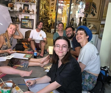 Udaipur: Lakeview Painting Workshop with Refreshments