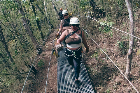 MAZATLAN: ZIP-LINE VID HUANACOA, TEQUILA-TUR OCH TESTNING