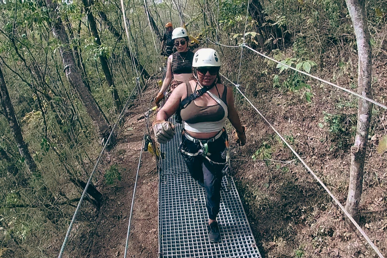 MAZATLAN: ZIP-LINE VID HUANACOA, TEQUILA-TUR OCH TESTNING