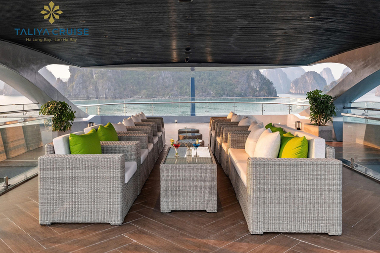 From Ha Noi: Full Day Ha Long/Lan Ha Bay by Taliya Cruise From Ha Noi: Full - Day Ha Long - Lan Ha Taliya Cruise